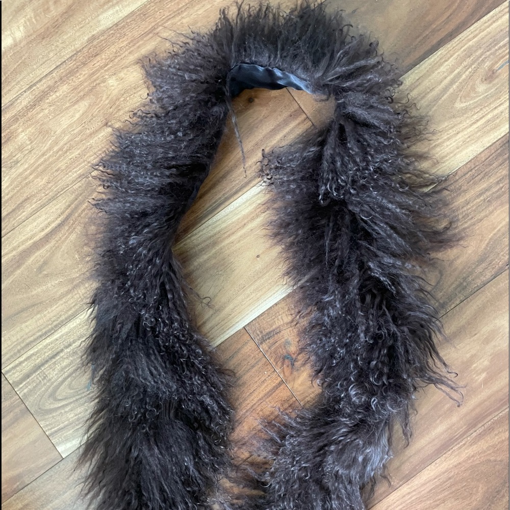 Mongolian wool scarf